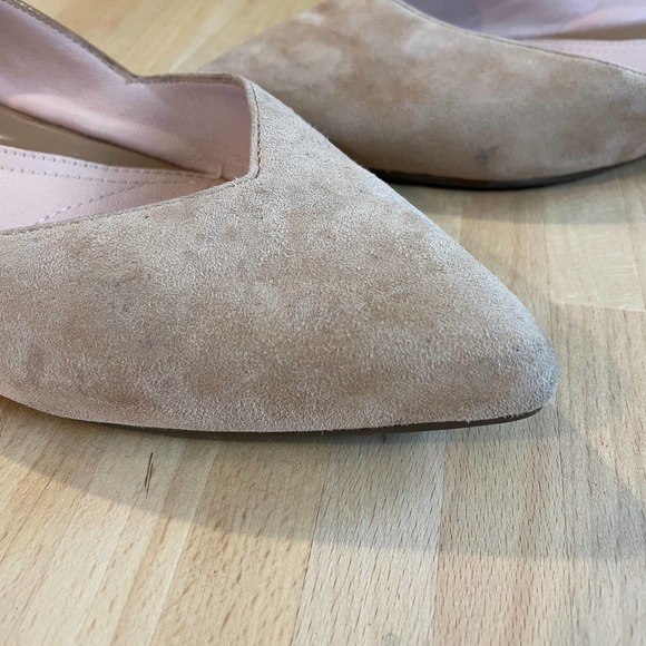 Taryn Rose "Francine" Suede and Patent Leather Flats - Picture 9 of 10